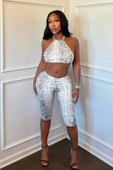 Snake Print Set