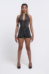 Denim on Denim Romper