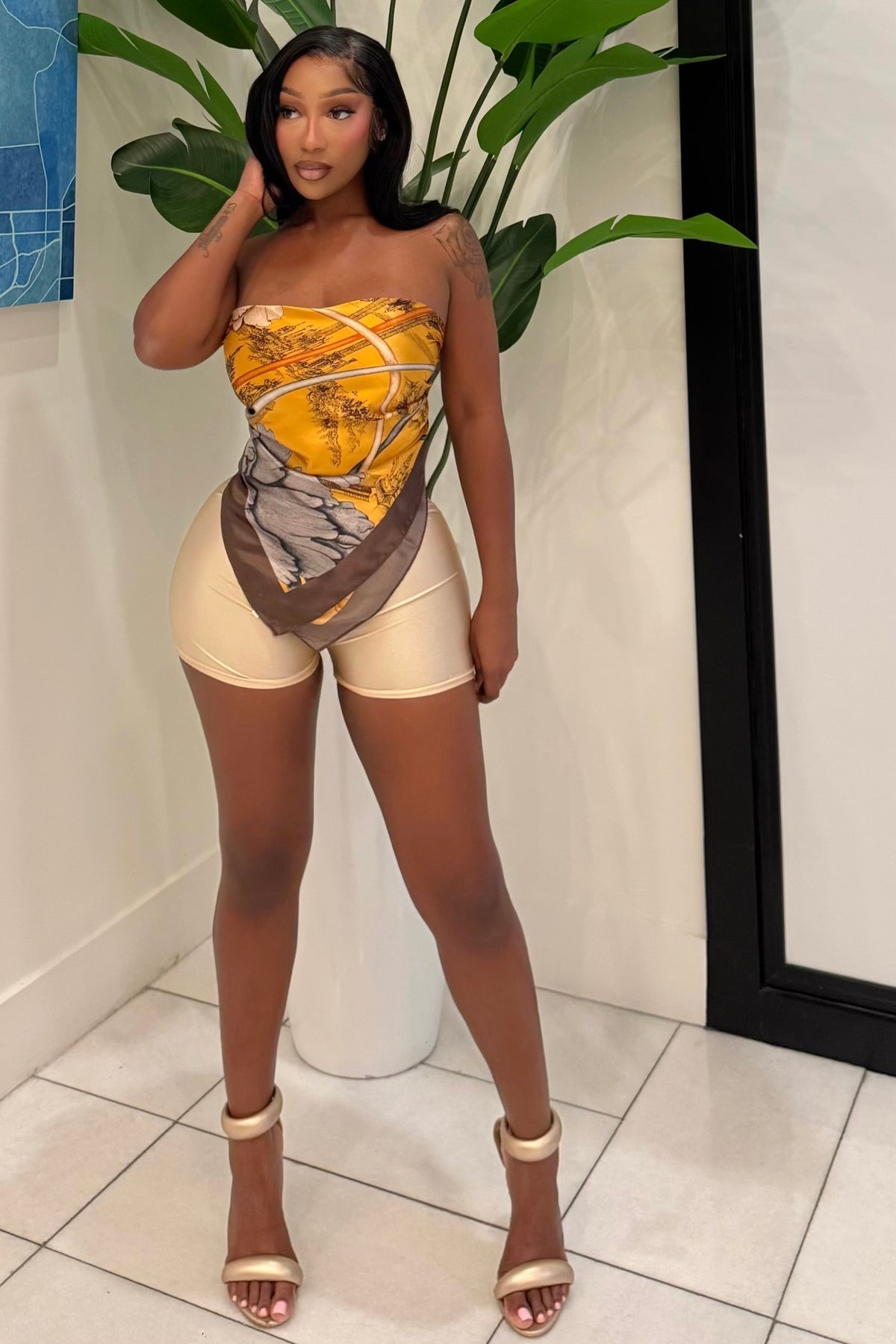 Dainty Girl Scarf Set 